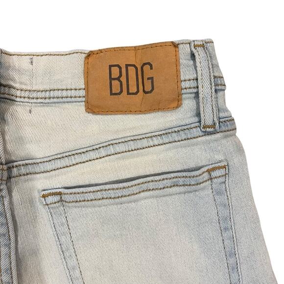 Urban Outfitter BDG Skinny Stretch Jeans Womens Size 29/32 Light Wash Denim - Picture 9 of 9